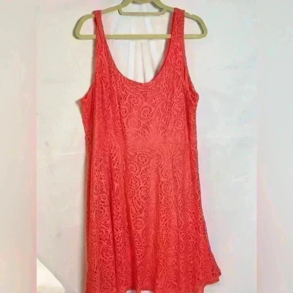 Apt 9 Beach Coverup or Lined Sundress (Orange) Size XL